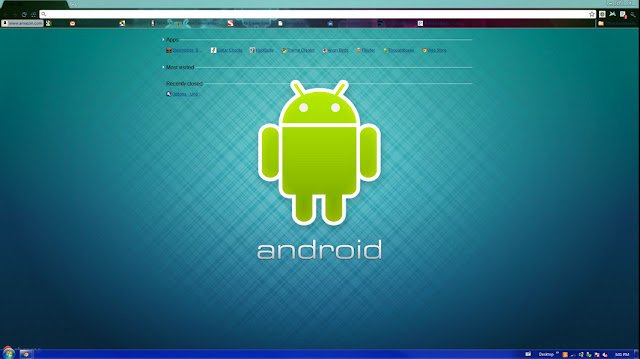 Android™ Chrome Theme  from Chrome web store to be run with OffiDocs Chromium online