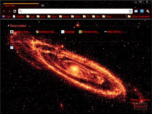 AndromedaRed OpticRed WISE2 1280 Theme  from Chrome web store to be run with OffiDocs Chromium online