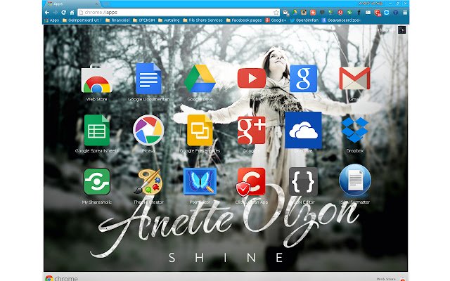 Anette Olzon Shine  from Chrome web store to be run with OffiDocs Chromium online