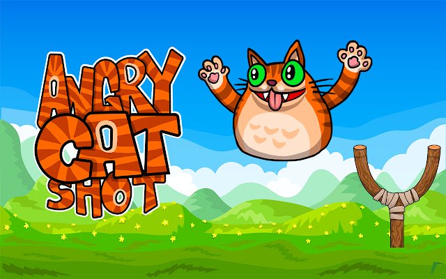 Гра Angry Cat Shoot Html5 із веб-магазину Chrome, яку можна запускати за допомогою OffiDocs Chromium онлайн