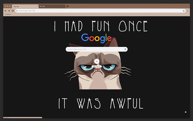 El gato pintado enojado de la tienda web de Chrome se ejecutará con OffiDocs Chromium en línea