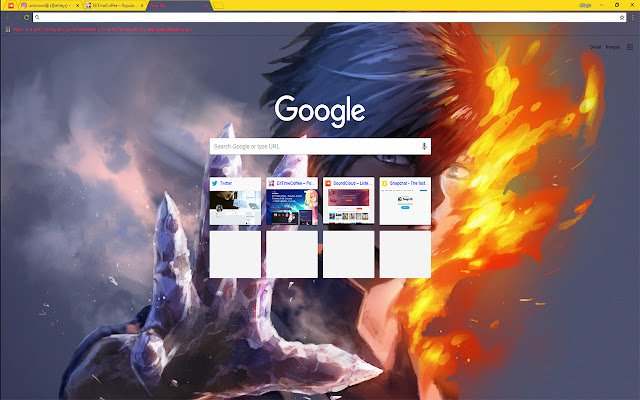 Anime My Hero Academia } Wallpaper Guy Abyss  from Chrome web store to be run with OffiDocs Chromium online