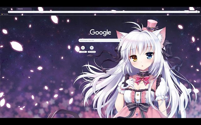 Anime Neko Girl Theme da Chrome Web Store será executado com o OffiDocs Chromium online