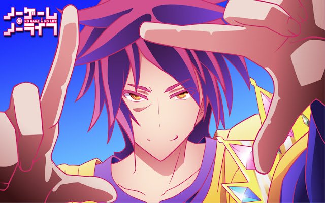 Anime No Game No Life Theme  from Chrome web store to be run with OffiDocs Chromium online