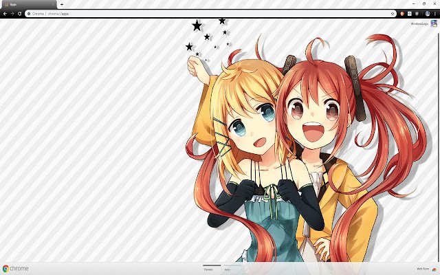 Anime Pack Theme 7  from Chrome web store to be run with OffiDocs Chromium online