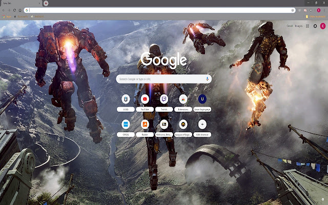 Anthem Theme  from Chrome web store to be run with OffiDocs Chromium online