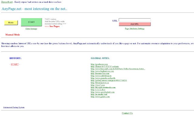 ANYPAGE.NET dal negozio web di Chrome da eseguire con OffiDocs Chromium online