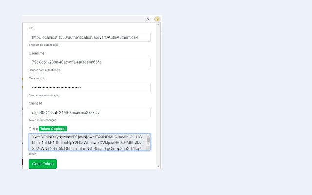 ApiToken Generator  from Chrome web store to be run with OffiDocs Chromium online