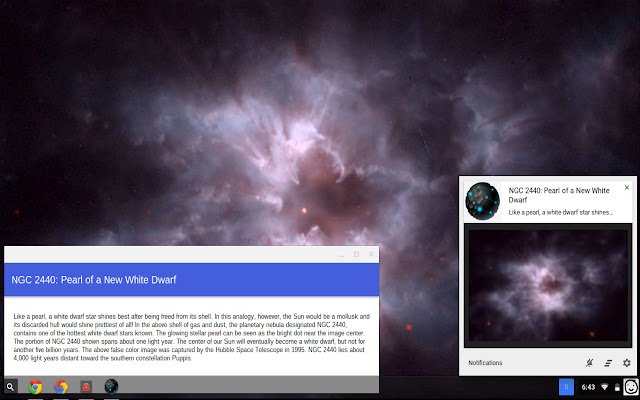 APOD Wallpaper for Chromebooks™  from Chrome web store to be run with OffiDocs Chromium online