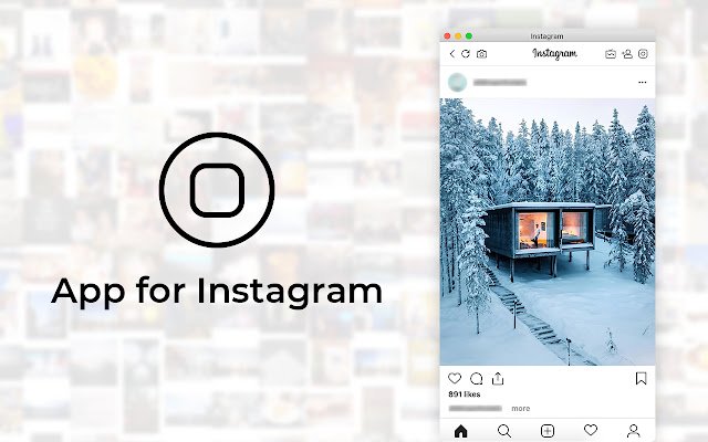 App for Instagram with DM  from Chrome web store to be run with OffiDocs Chromium online