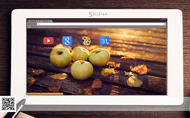 ক্রোম ওয়েব স্টোর থেকে Apple (Sielena থিম) OffiDocs Chromium অনলাইনে চালানো হবে