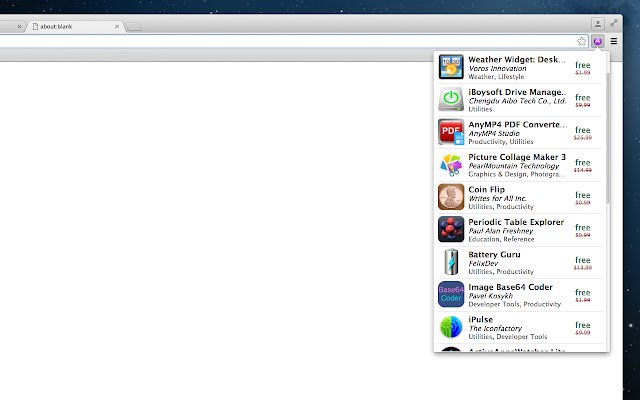 App Store Deals  from Chrome web store to be run with OffiDocs Chromium online