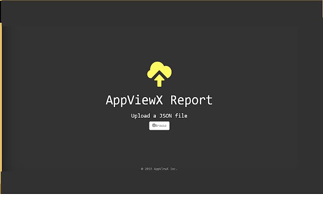 AppViewX Report  from Chrome web store to be run with OffiDocs Chromium online