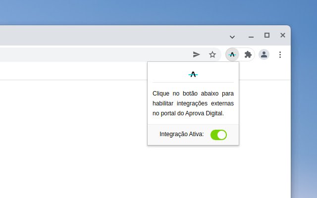 Aprova Digital Integrações  from Chrome web store to be run with OffiDocs Chromium online