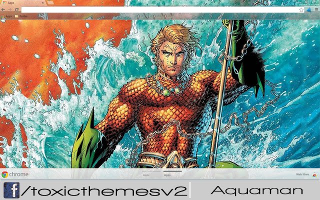 Aquaman Justice League  from Chrome web store to be run with OffiDocs Chromium online