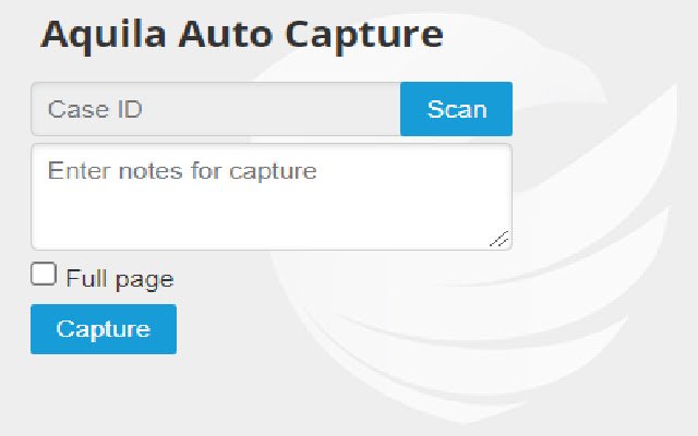 Aquila Auto Capture mula sa Chrome web store na tatakbo sa OffiDocs Chromium online