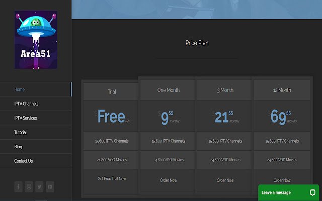 Area 51 iptv Best IPTV Provider in 2021  from Chrome web store to be run with OffiDocs Chromium online