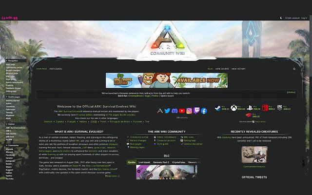 Ark Changer  from Chrome web store to be run with OffiDocs Chromium online