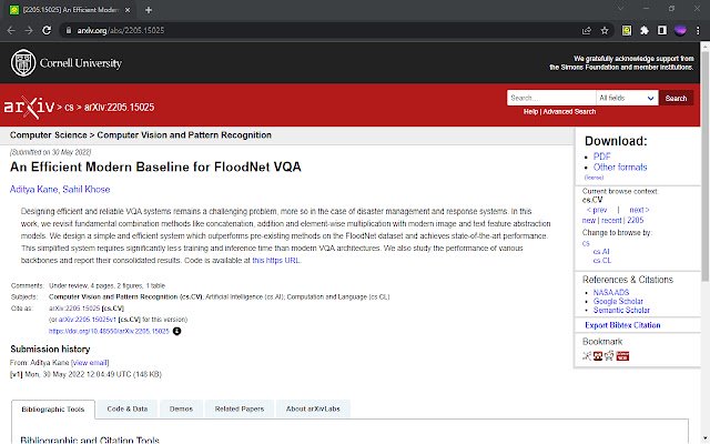 ArXiv Switch  from Chrome web store to be run with OffiDocs Chromium online