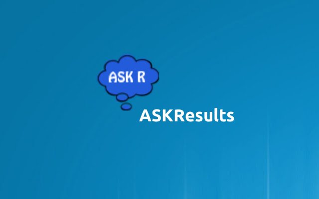 ASKResults  from Chrome web store to be run with OffiDocs Chromium online