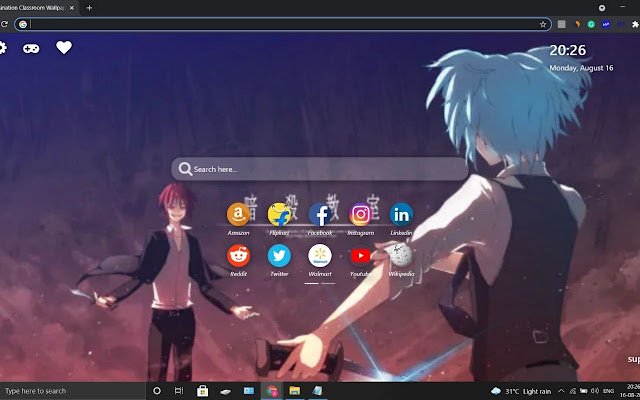 Assassination Classroom Wallpaper New Theme  from Chrome web store to be run with OffiDocs Chromium online