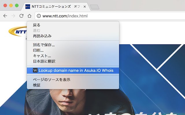 Asuka.IO Whois Domain Name Lookup Tool  from Chrome web store to be run with OffiDocs Chromium online