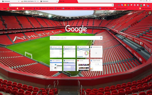 athletic club theme  from Chrome web store to be run with OffiDocs Chromium online