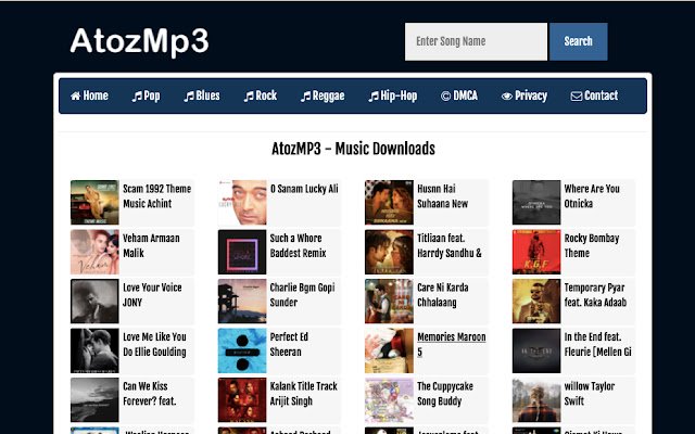 Atozmp3  from Chrome web store to be run with OffiDocs Chromium online