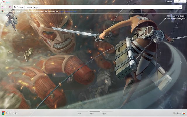 Attack On Titan Eloquence1366x768  from Chrome web store to be run with OffiDocs Chromium online