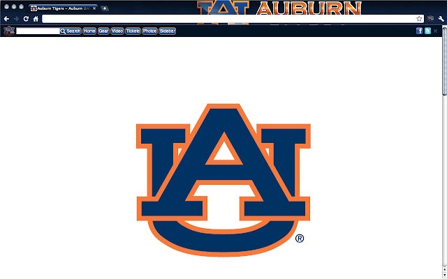 Auburn University Theme  from Chrome web store to be run with OffiDocs Chromium online