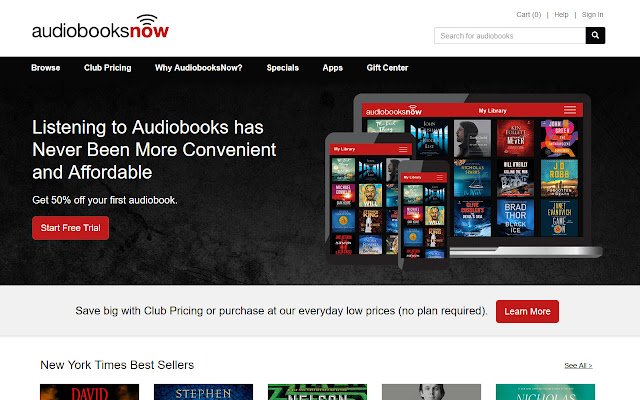 AudiobooksNow.com из интернет-магазина Chrome будет работать с OffiDocs Chromium Online