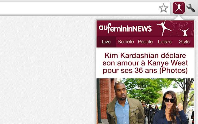 aufemininNEWS از فروشگاه وب Chrome با OffiDocs Chromium به صورت آنلاین اجرا می شود