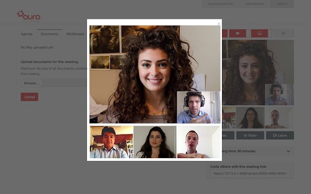 Aura Alliance Meeting  from Chrome web store to be run with OffiDocs Chromium online