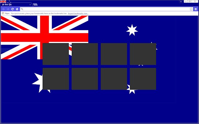 Australia Flag Theme  from Chrome web store to be run with OffiDocs Chromium online