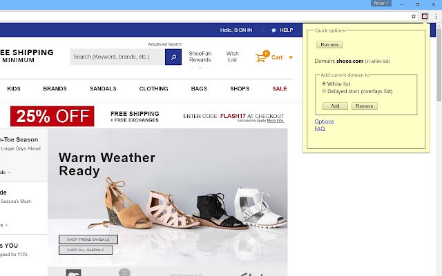 Auto Overlay Remover  from Chrome web store to be run with OffiDocs Chromium online