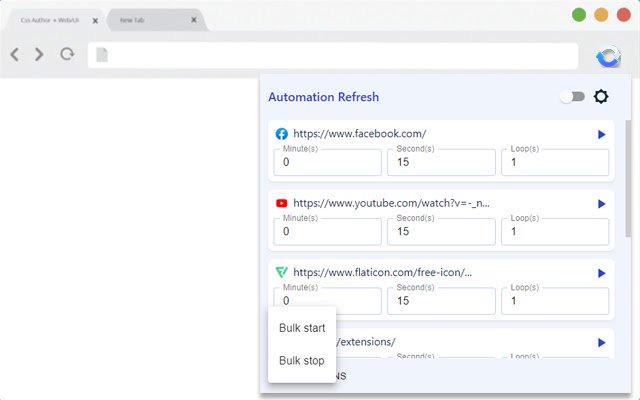 รีเฟรช Chrome อัตโนมัติจาก Chrome เว็บสโตร์เพื่อใช้งานร่วมกับ OffiDocs Chromium ออนไลน์