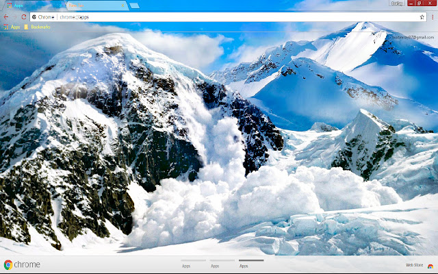 Avalanche Mountain Nature Snow  from Chrome web store to be run with OffiDocs Chromium online