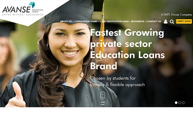 Avanse Education Loans  from Chrome web store to be run with OffiDocs Chromium online