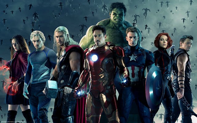 Avengers: Age of Ultron Theme  from Chrome web store to be run with OffiDocs Chromium online