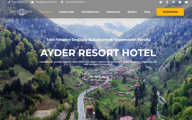 Ayder Otel  from Chrome web store to be run with OffiDocs Chromium online