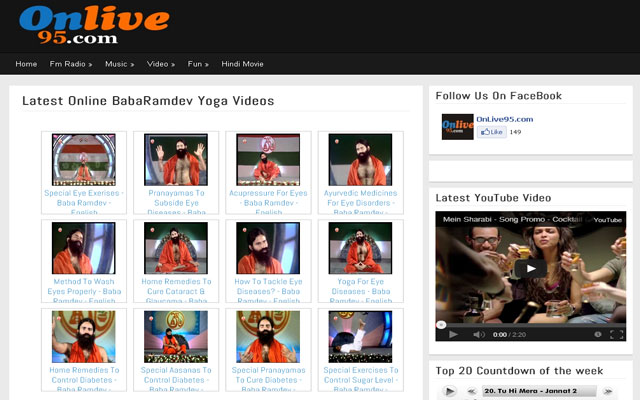 BabaRamdev Yoga Videos  from Chrome web store to be run with OffiDocs Chromium online