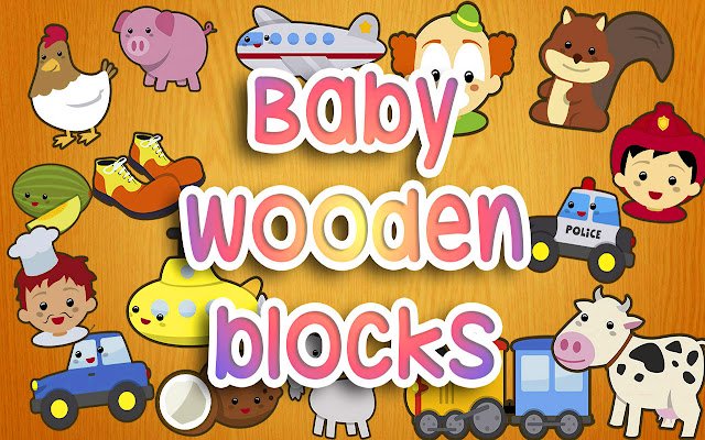 Baby Blocks  from Chrome web store to be run with OffiDocs Chromium online