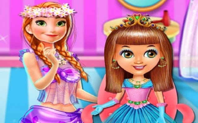 Baby Princess Hair Salon  from Chrome web store to be run with OffiDocs Chromium online