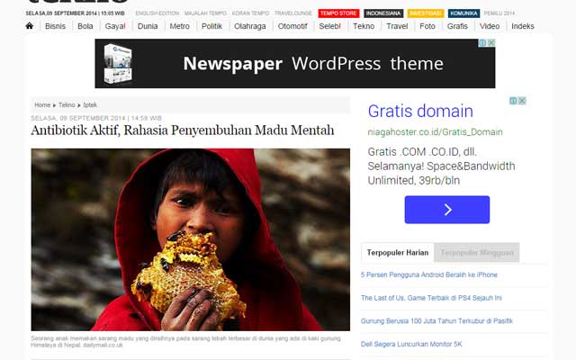 Baca Saja  from Chrome web store to be run with OffiDocs Chromium online