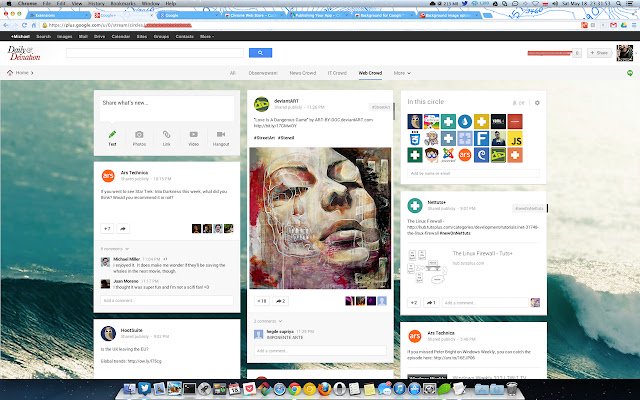 Background para sa Google™ Homepage at Google+ mula sa Chrome web store na tatakbo sa OffiDocs Chromium online