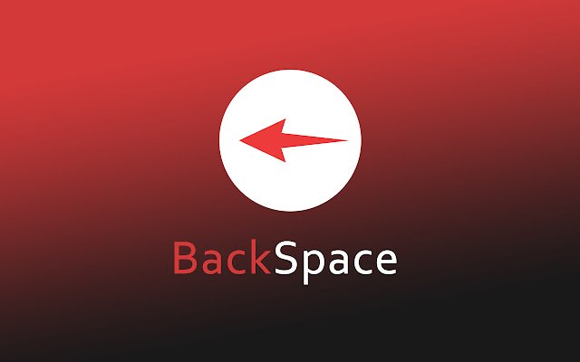 BackSpace  from Chrome web store to be run with OffiDocs Chromium online