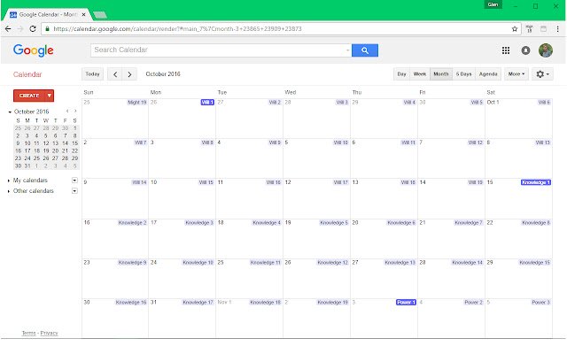 Badíʿ Calendar Helper for Google Calendar  from Chrome web store to be run with OffiDocs Chromium online