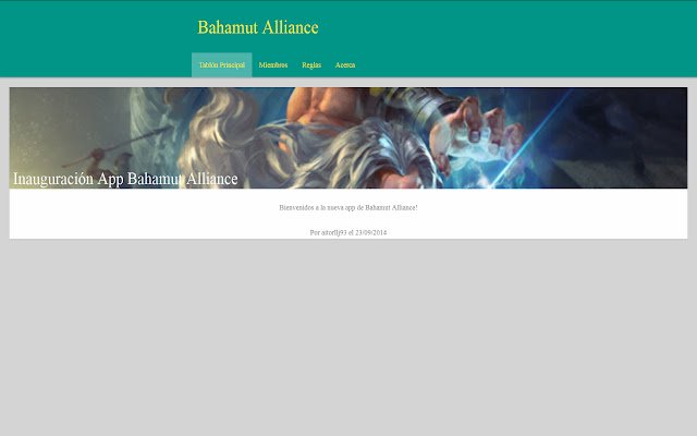 Bahamut Alliance  from Chrome web store to be run with OffiDocs Chromium online