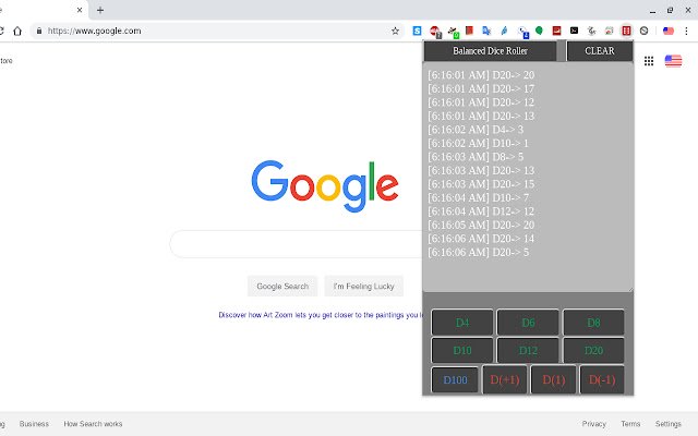 ক্রোম ওয়েব স্টোর থেকে ব্যালেন্সড ডাইস রোলার অনলাইনে OffiDocs Chromium এর সাথে চালানো হবে
