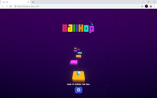 Ball Hop Game  from Chrome web store to be run with OffiDocs Chromium online